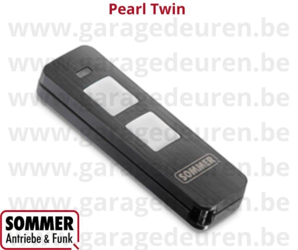 Sommer Pearl Twin SOM Twin - TX55-868-4 - 868 mhz - 2-kanaals - art 104265 - CR2032-3V batterij